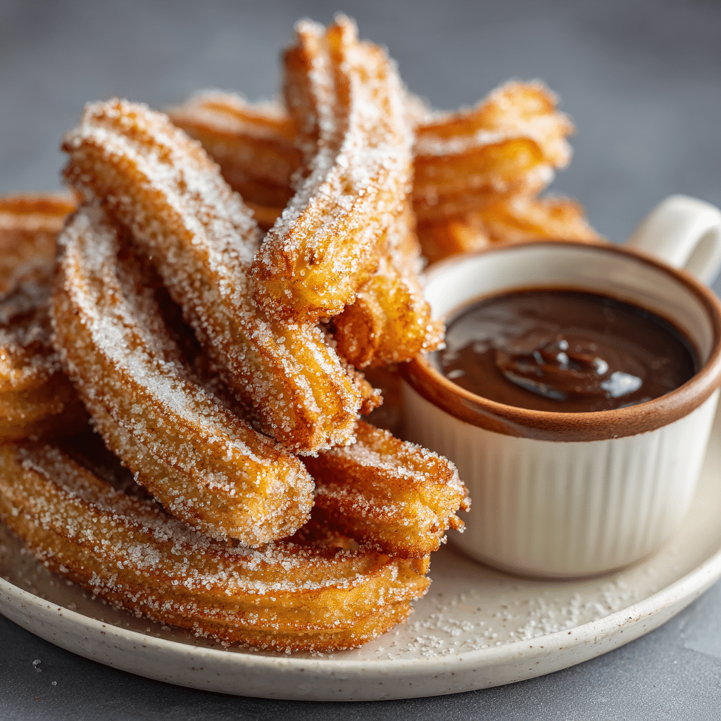 Churros aus der Heißluftfritteuse