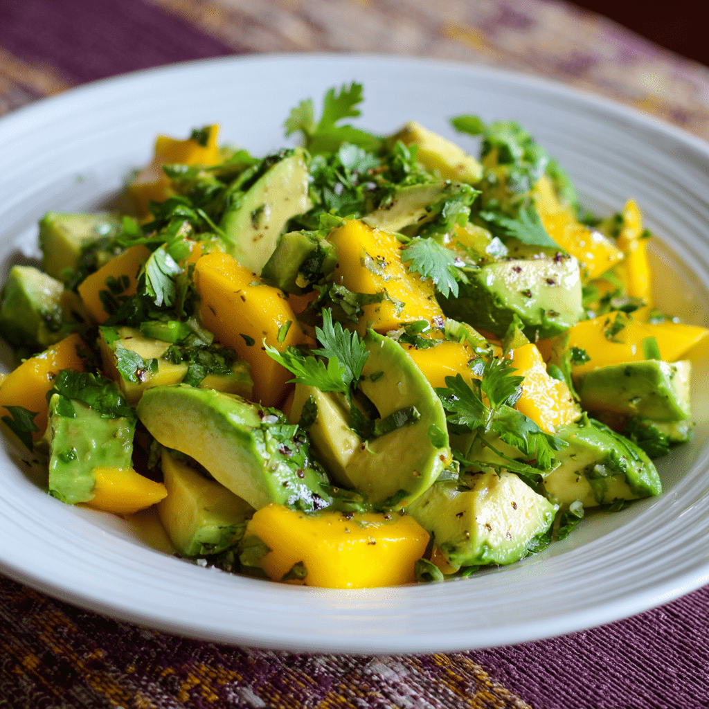 Avocado Mango Salat