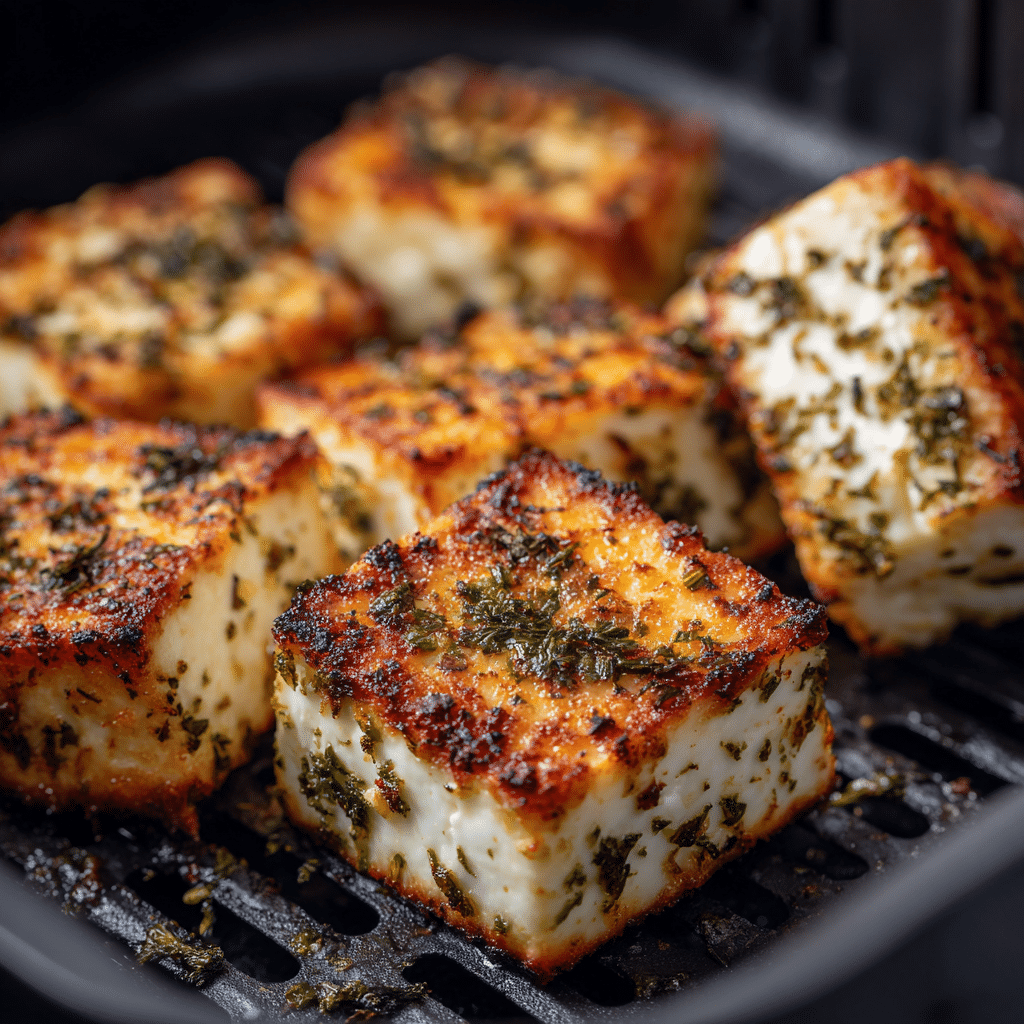 Feta in der Heißluftfritteuse
