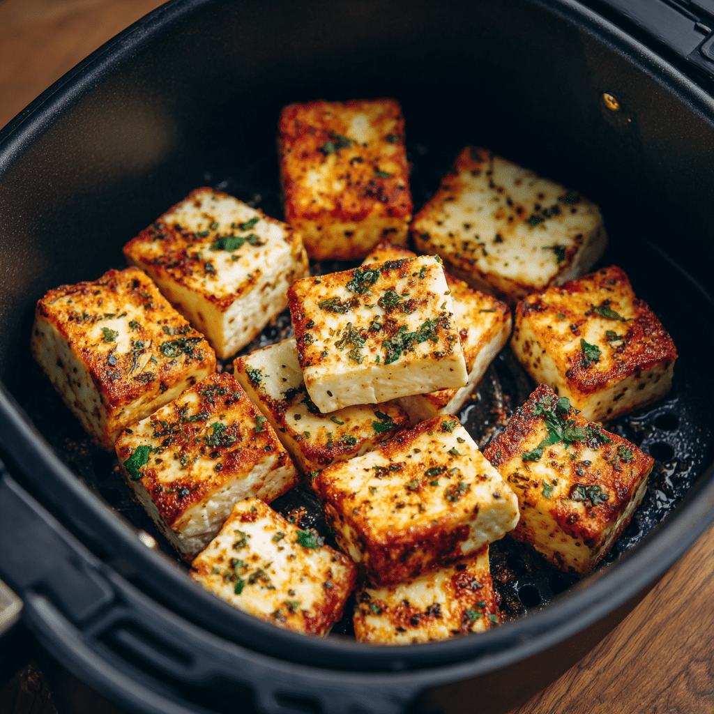 Feta in der Heißluftfritteuse