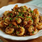 Honig Walnuss Garnelen Süß