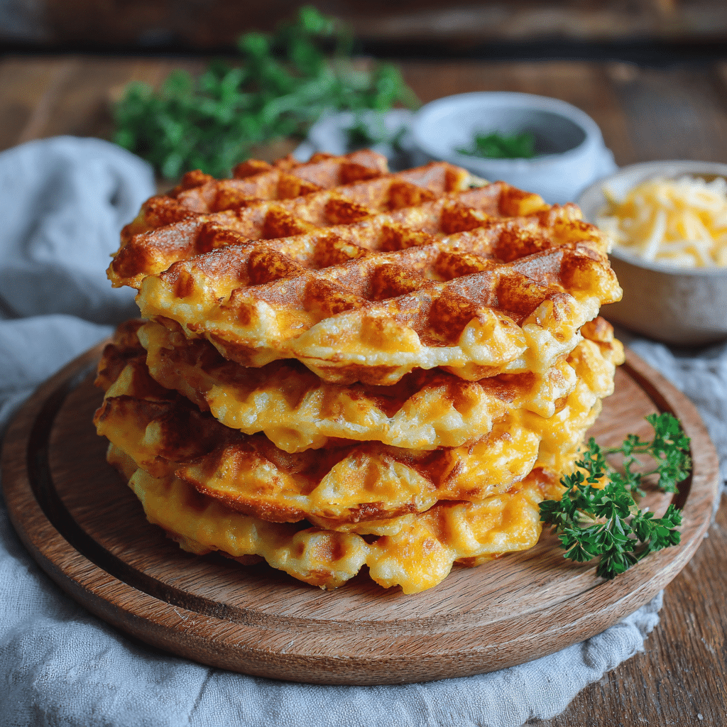 Käsewaffeln – Einfach und Low Carb genießen