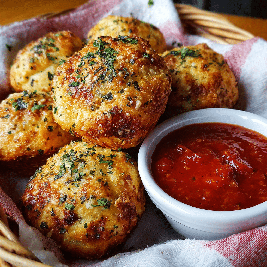 Leckere Pizza Bällchen