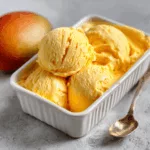 Mango-Sahne Eis