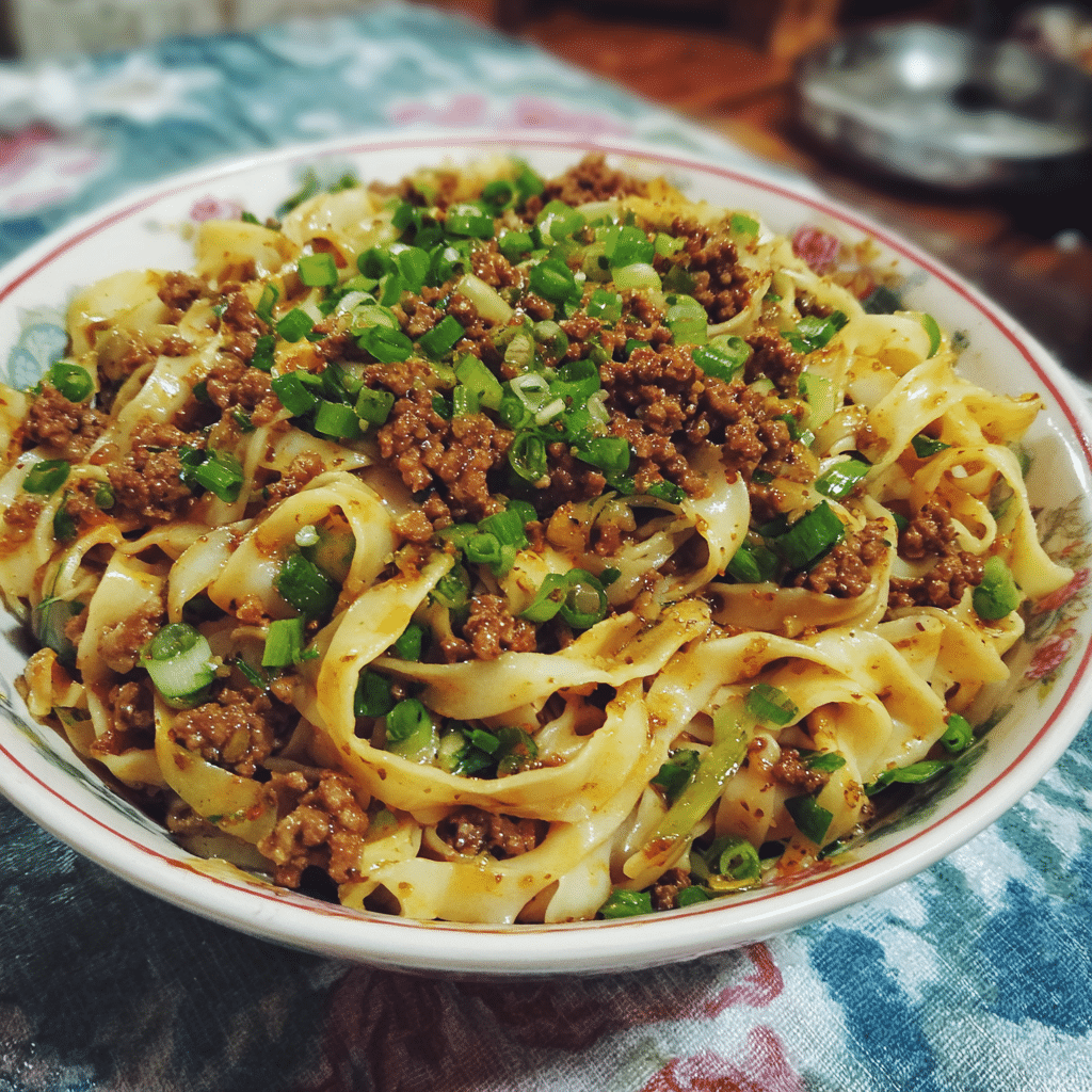 Mongolische Hackfleisch