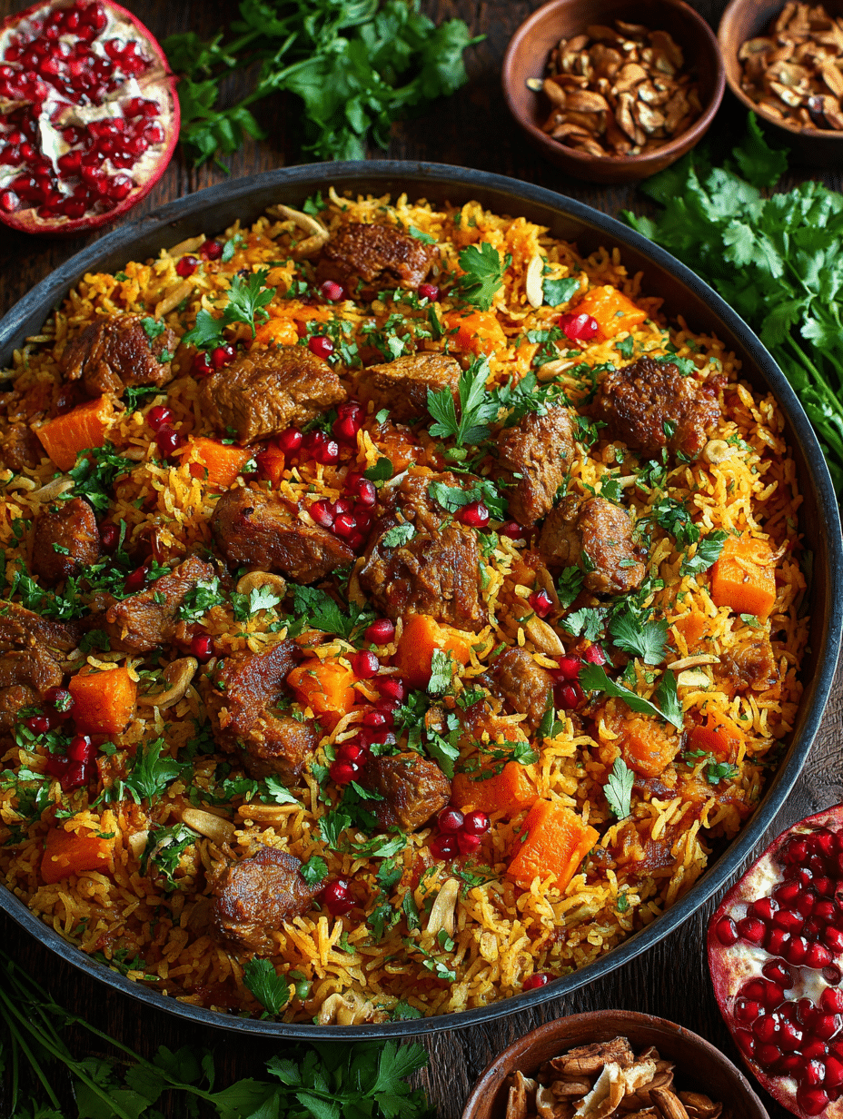 Plov Rezept – Ein Festliches Reisgericht Mit Fleisch Und Gewürzen