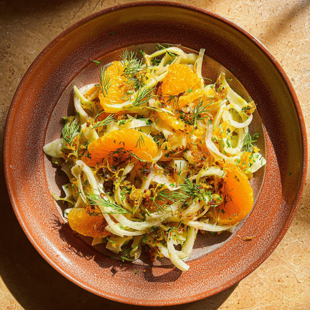 Fenchel Orangen Salat