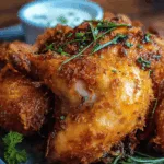 Buttermilch Ofen gebratenes Hähnchen