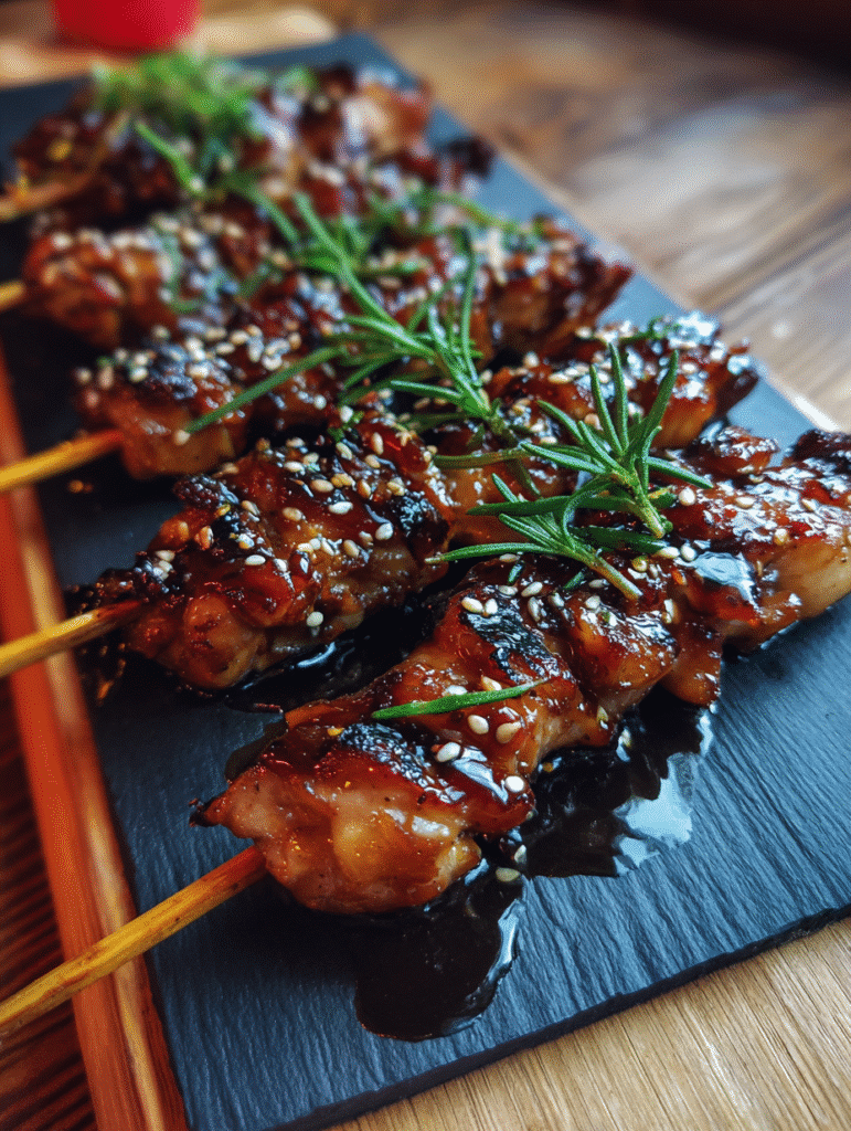 Hühnchen-Yakitori