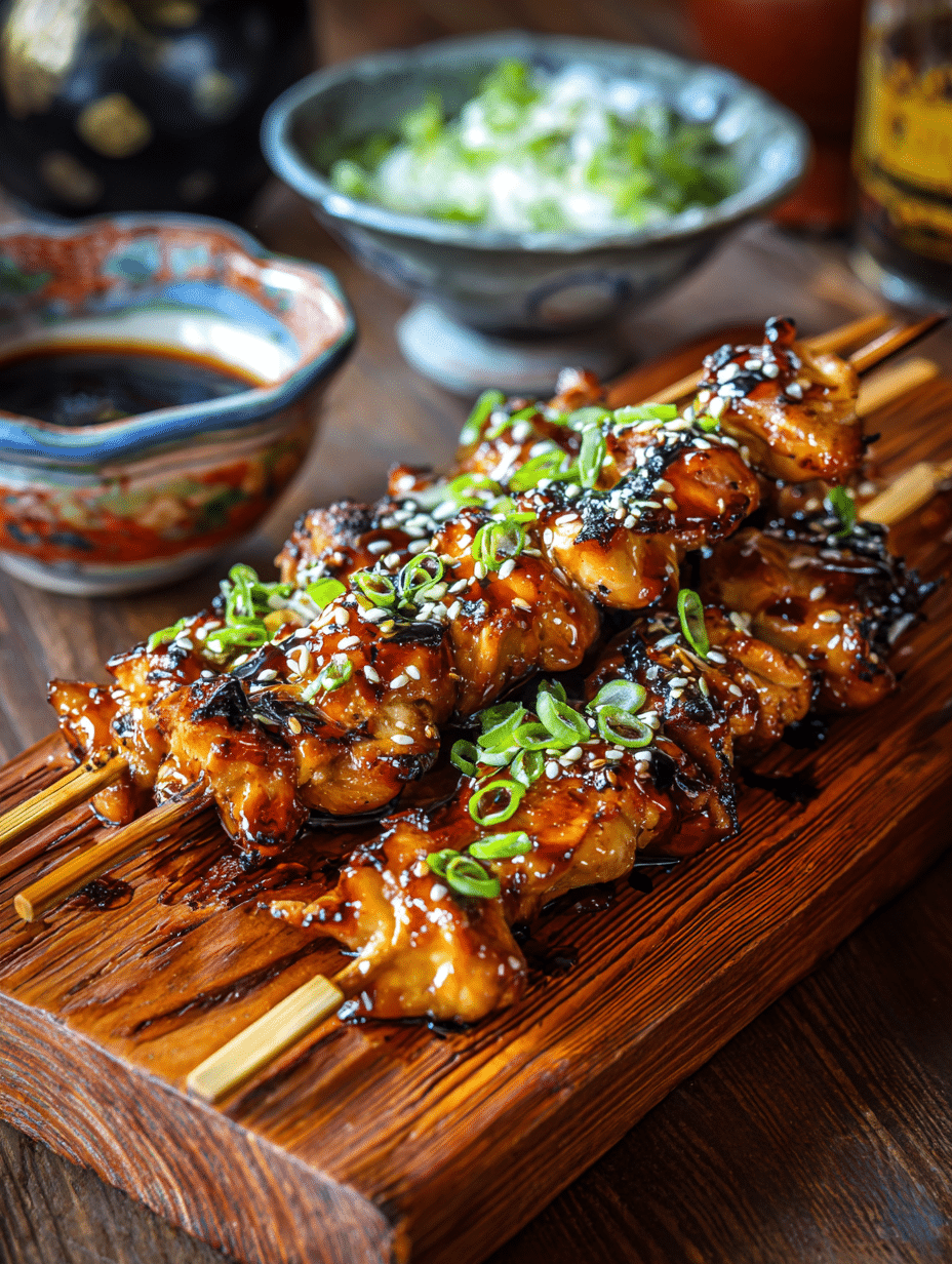Hühnchen-Yakitori