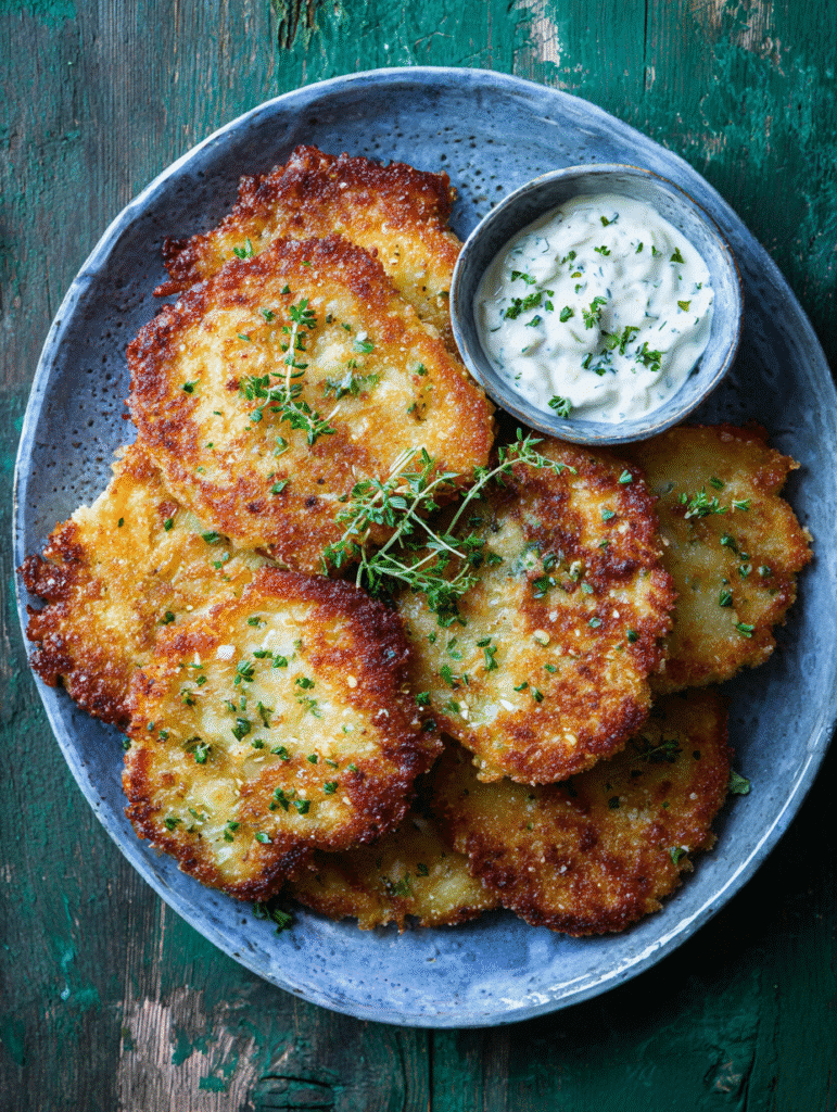 Knusprige Kohlrabischnitzel