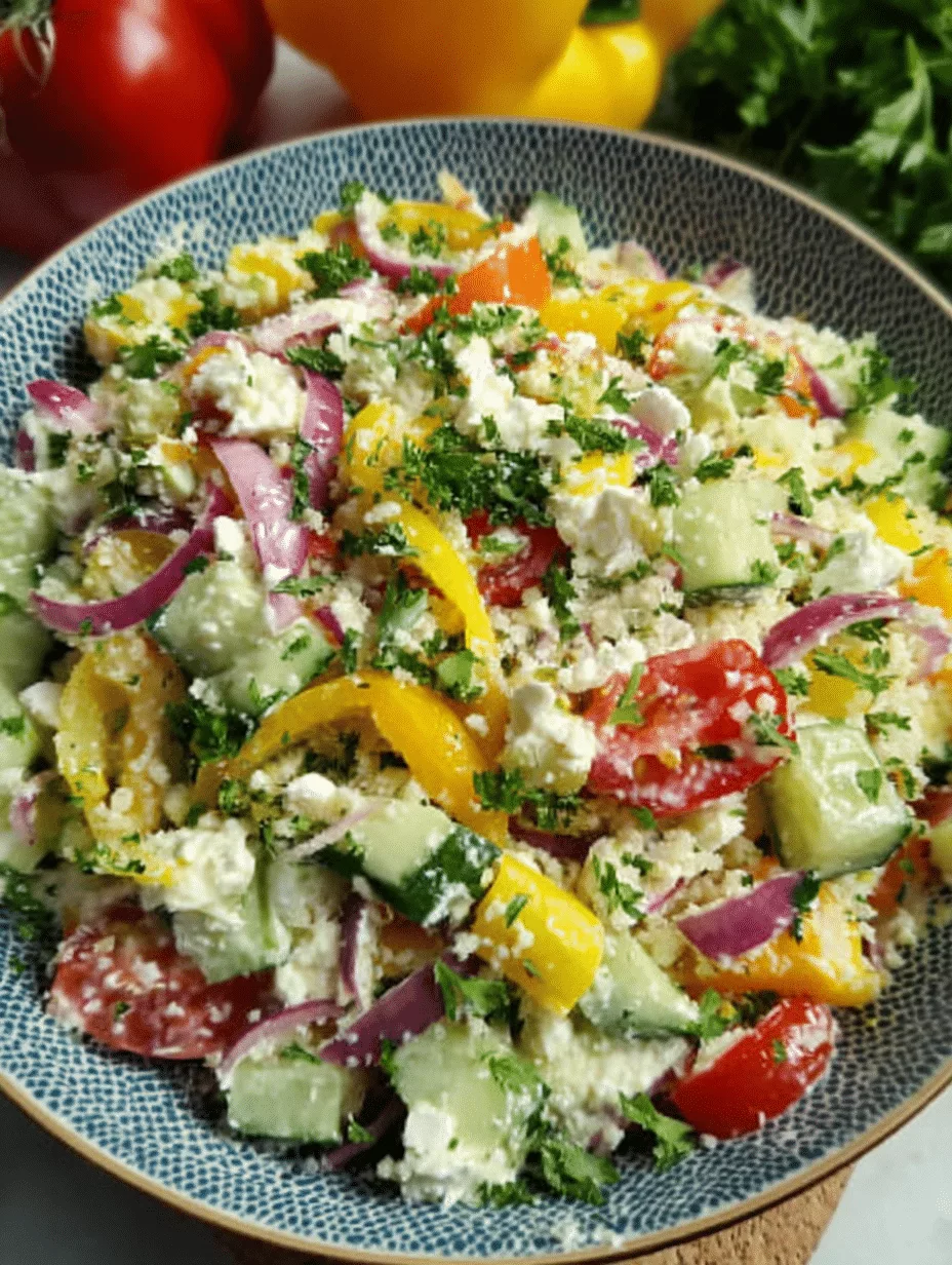 Über-Nacht-Salat mit cremigem Dressing
