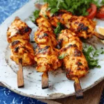 Hähnchenspieße aus der Heißluftfritteuse