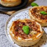 Quiche in der Heißluftfritteuse backen