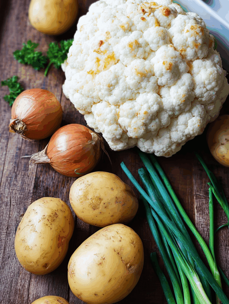 Blumenkohlauflauf mit Kartoffeln 