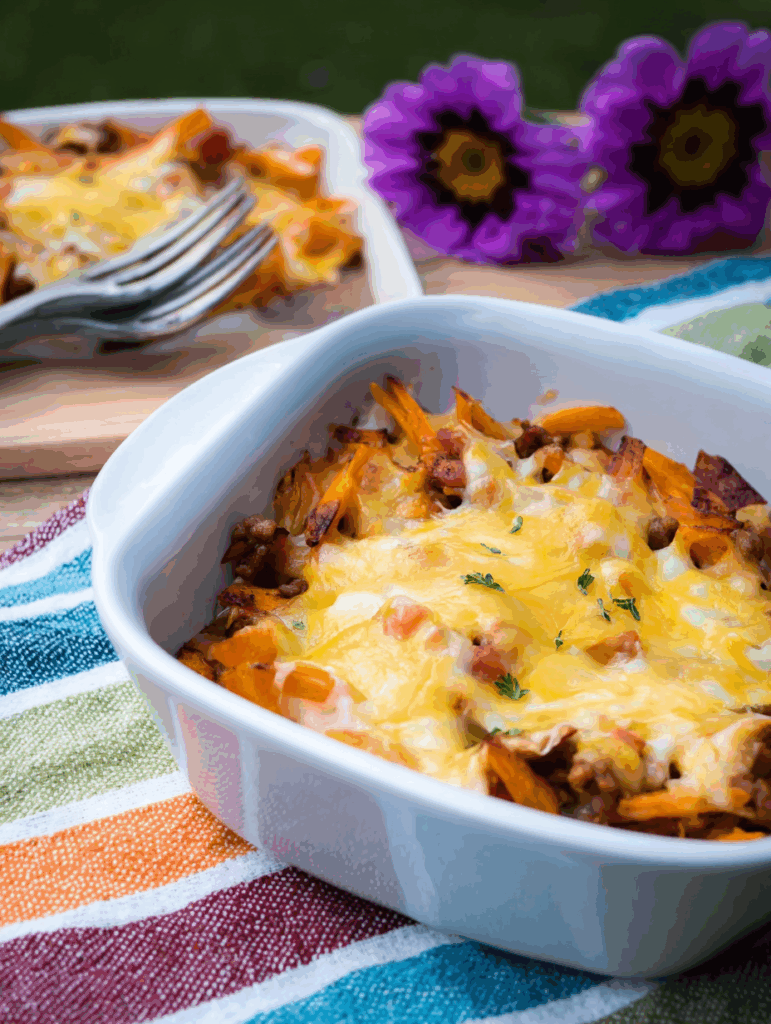 Aufläufe mit Käse überbacken