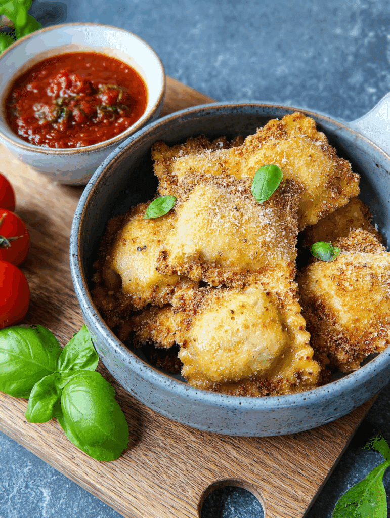 Ravioli aus der Airfryer