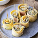 Zucchiniröllchen aus der Heißluftfritteuse rezept