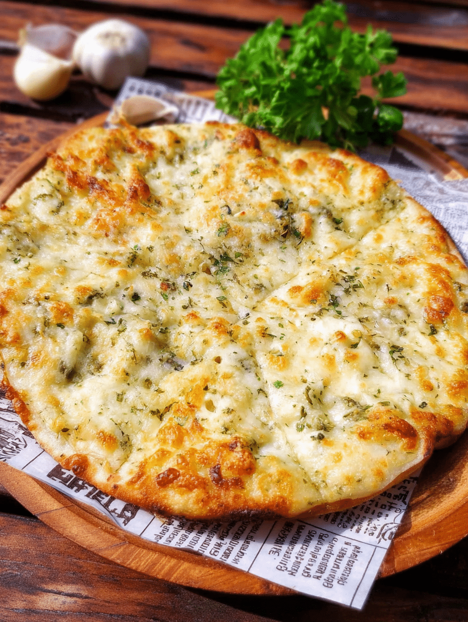 Tortilla-Knoblauchbrot