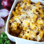 Big Mac Nudelauflauf mit Kult-Dressing