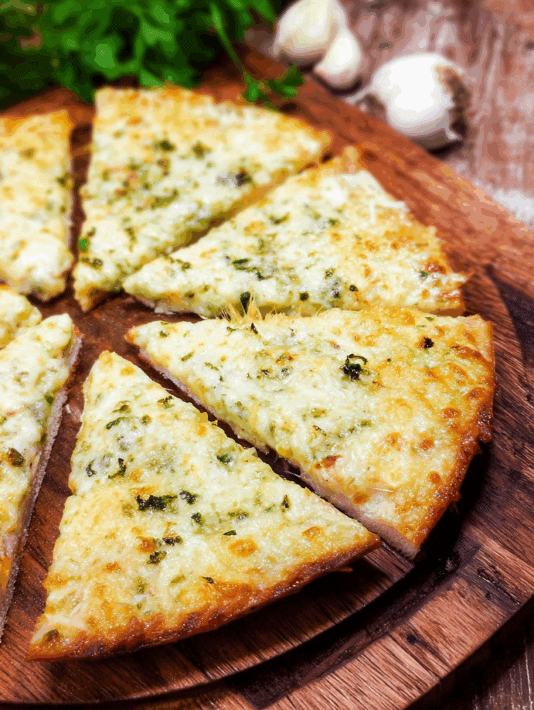 Tortilla-Knoblauchbrot