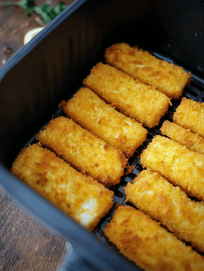 Fischstäbchen aus der Heißluftfritteuse