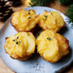 Kartoffelgratin in Muffinform
