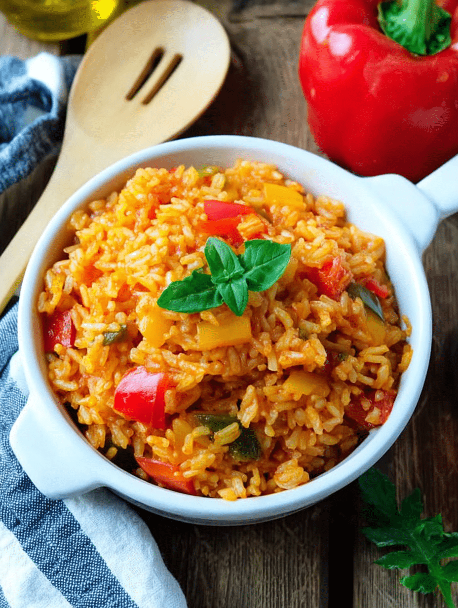 Paprika-Reis-Pfanne