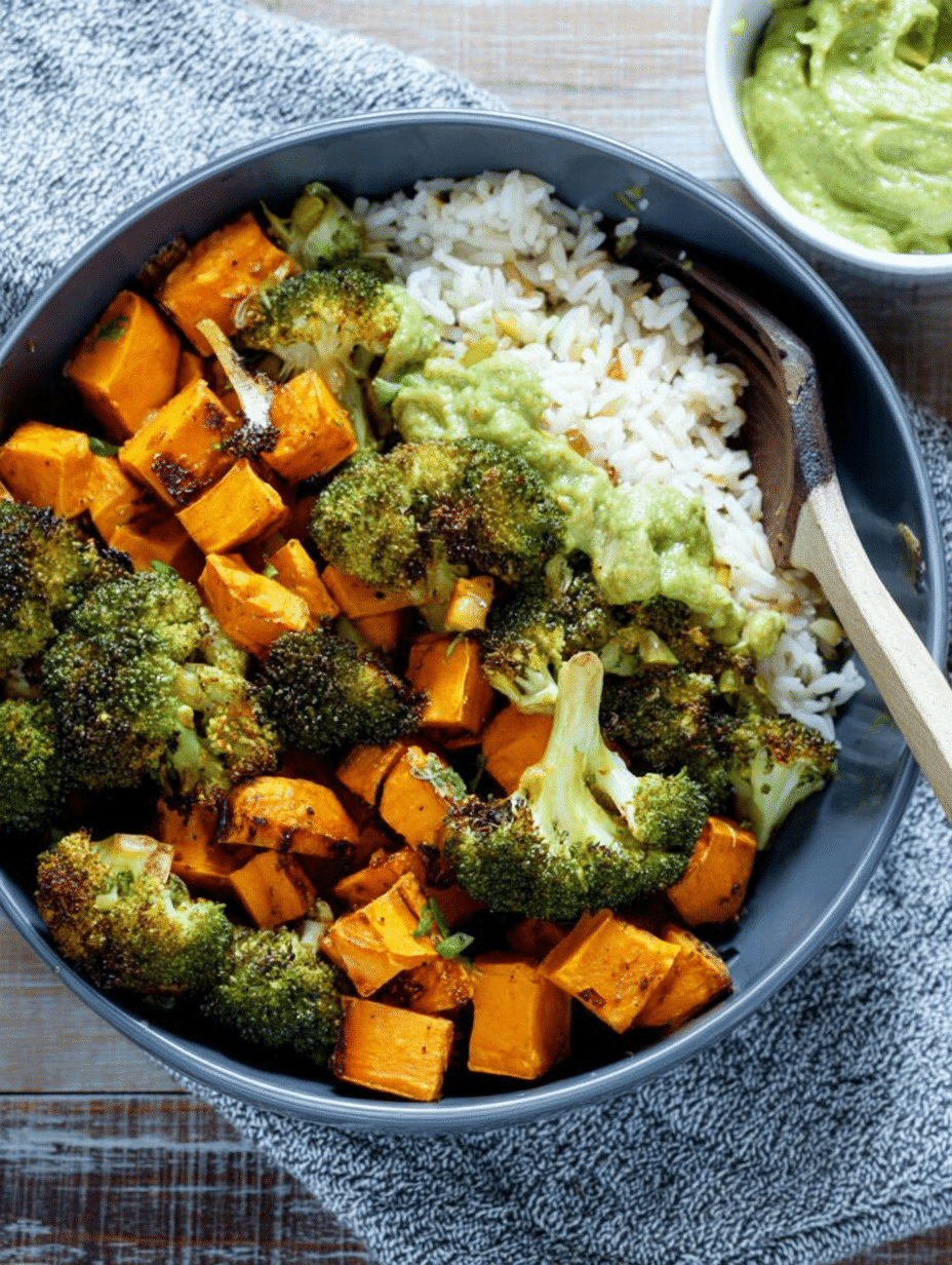 Süßkartoffeln mit Brokkoli im Ofen zubereiten