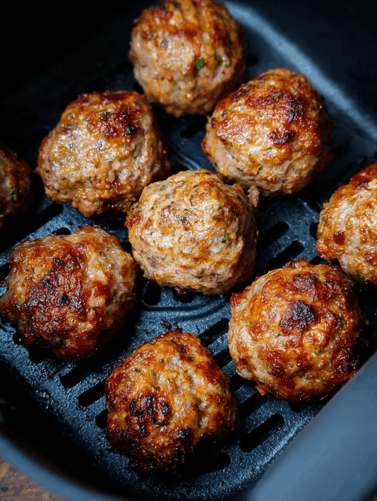 Frikadellen aus der Heißluftfritteuse