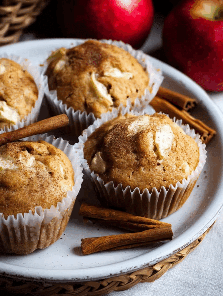 Apfelmuffins mit Zimt