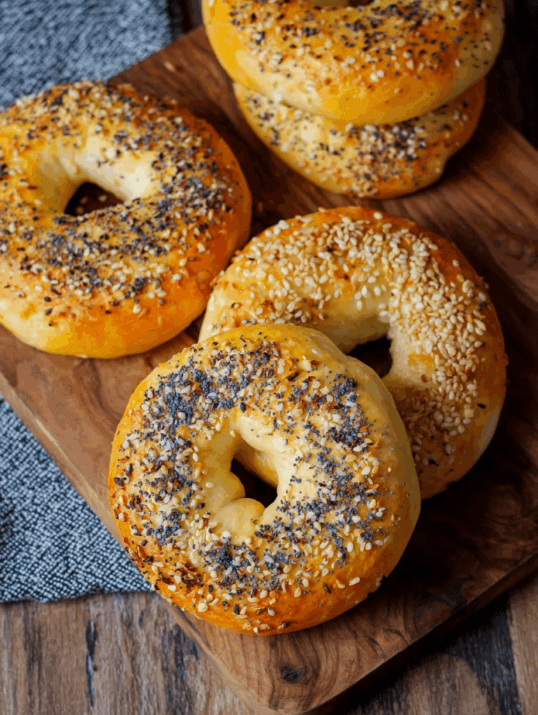 Bagels aus der Heißluftfritteuse