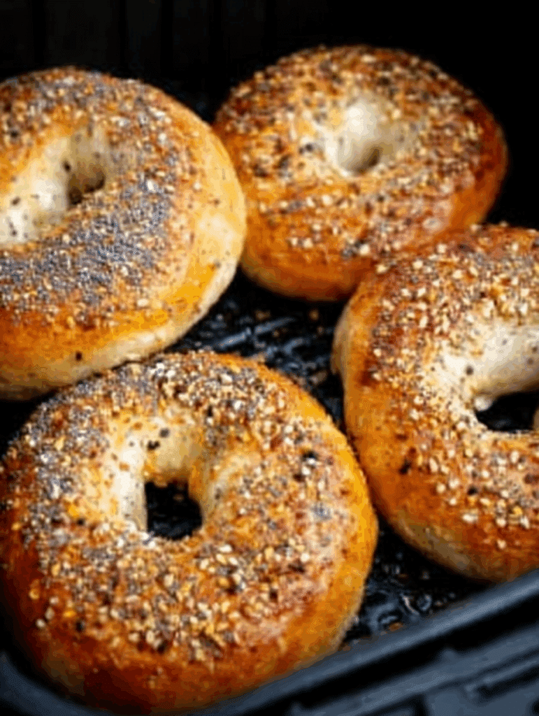 Bagels aus der Heißluftfritteuse