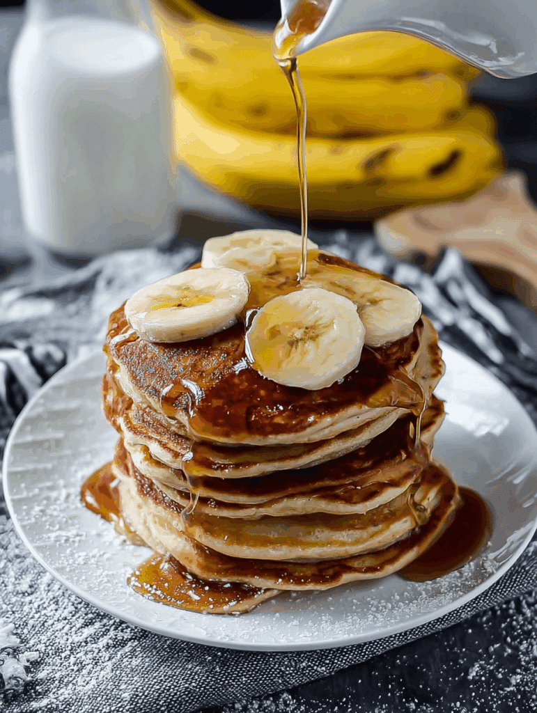 Bananen-Pancakes