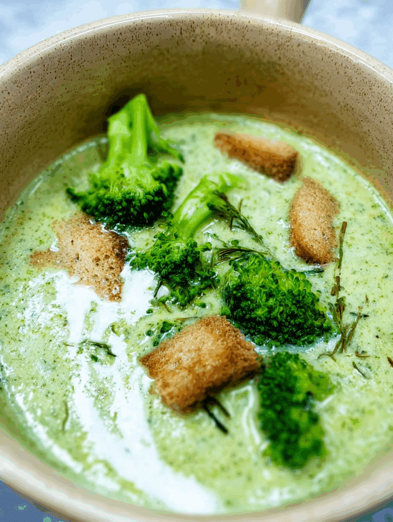 Brokkolisuppe einfach und schnell