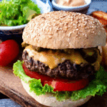 Burger aus der Heißluftfritteuse