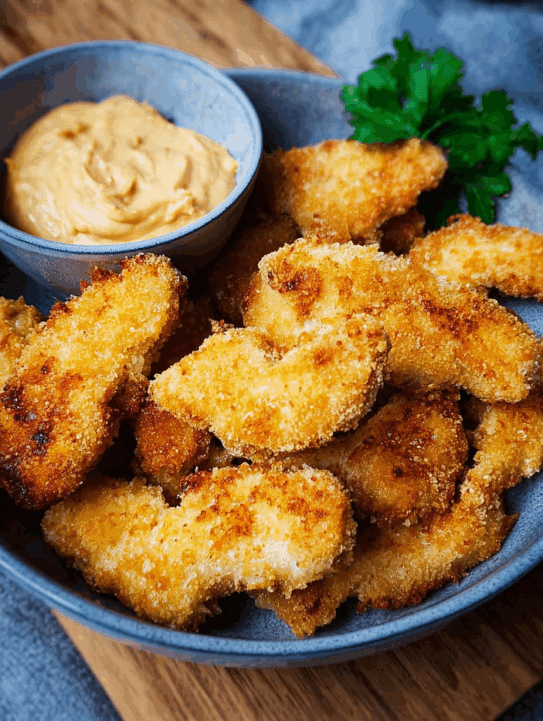 Chicken Nuggets In Der Heiluftfritteuse