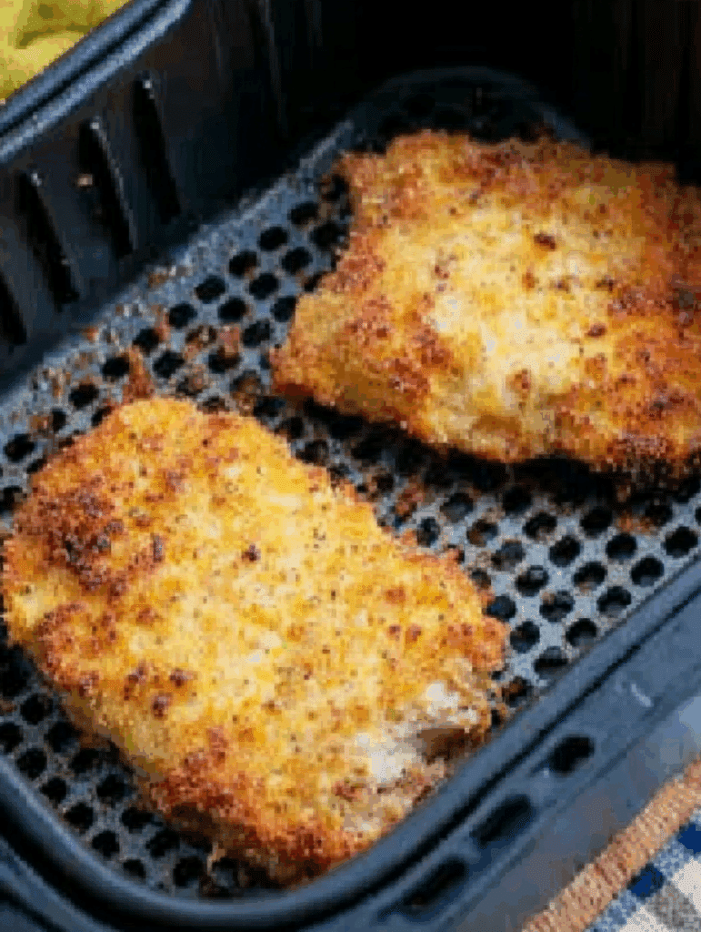 Cordon Bleu in der Heißluftfritteuse