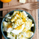 Eiersalat mit Joghurt und Curry