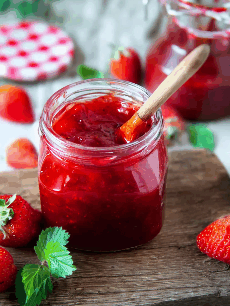 Erdbeermarmelade einfach selber machen