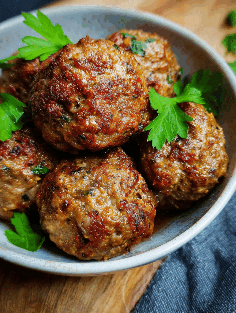 Frikadellen aus der Heißluftfritteuse