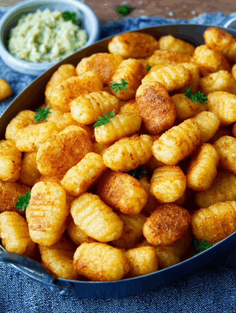 Gnocchi aus der Heißluftfritteuse