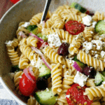 Griechischer Nudelsalat mit Feta