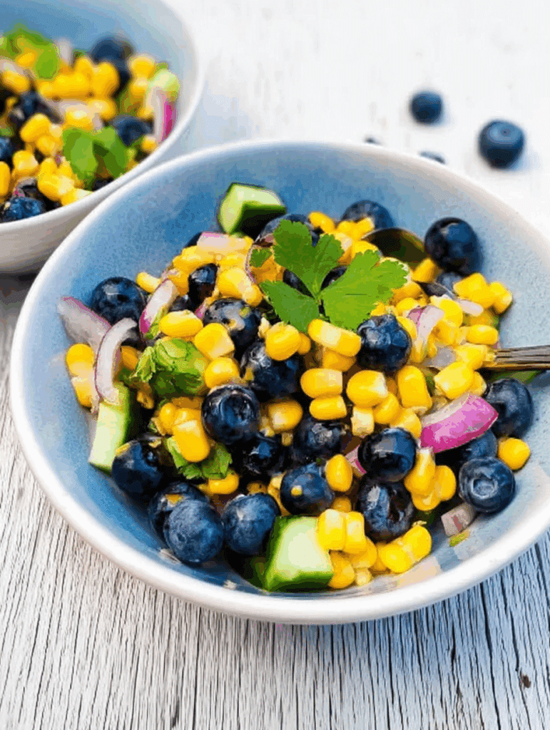 Heidelbeer-Mais-Salat