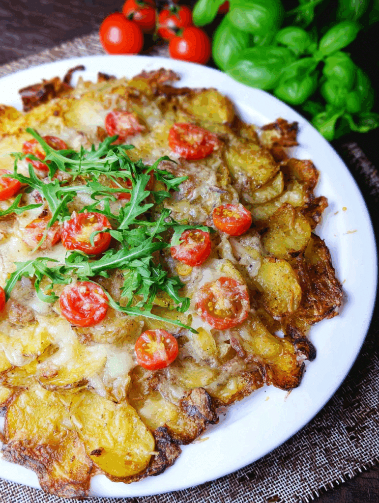 Kartoffelpizza vom Blech