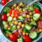 Kichererbsensalat in 15 Minuten