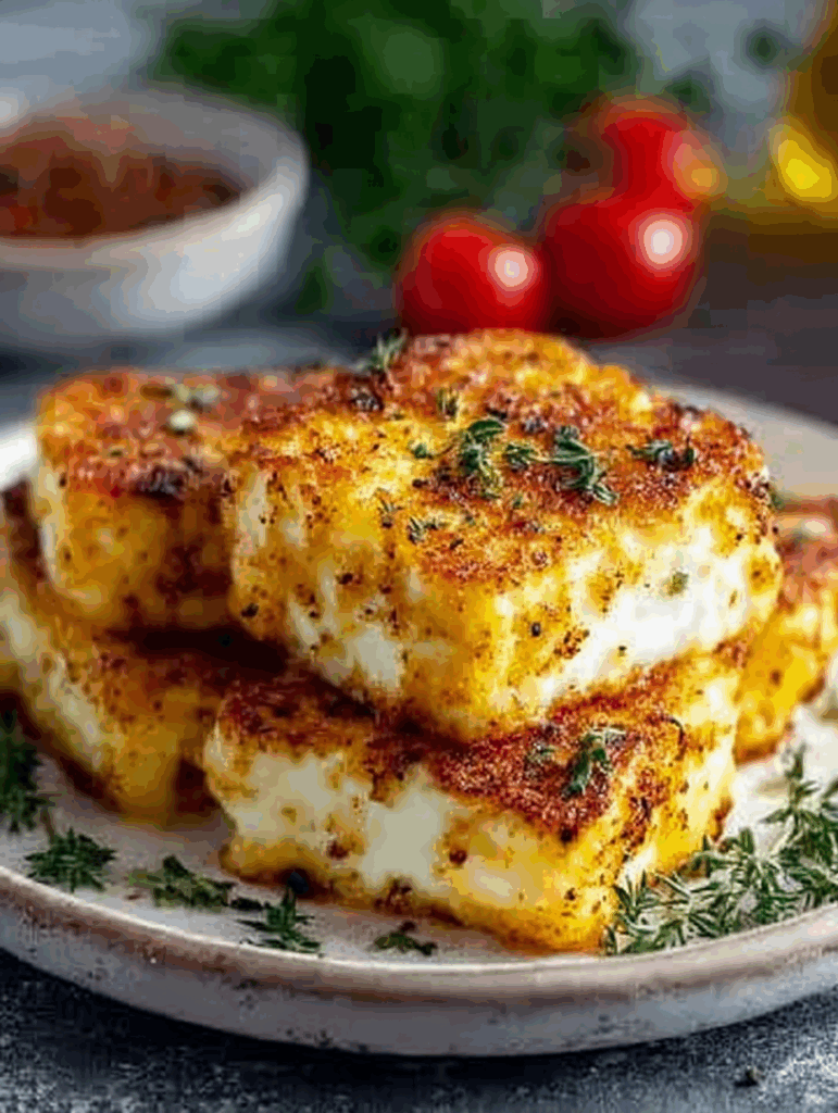 Knuspriger Feta aus dem Airfryer