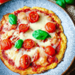 Low-Carb-Pizza mit Quark