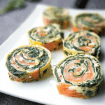 Low Carb Spinat-Lachs-Rolle