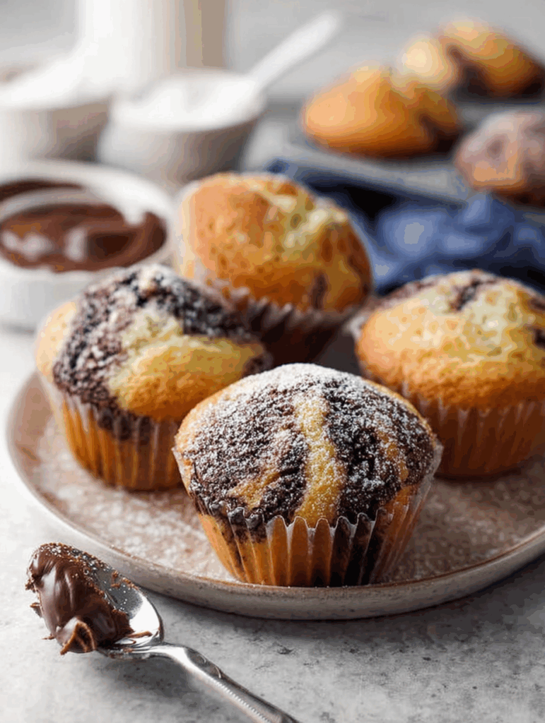 Marmormuffins nach einfachem Rezept